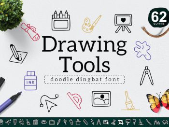 Drawing Tools Dingbat Yazı Tipi