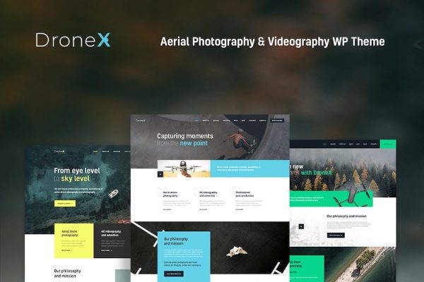 DroneX WordPress Teması