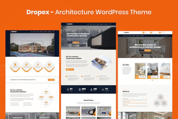 Dropex - Architecture WordPress Teması