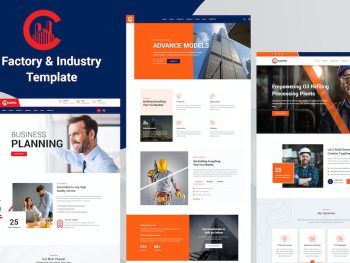 Dustra- Factory & Industry Template Yazı Tipi