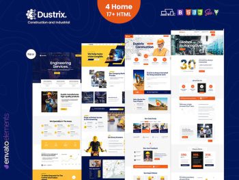 Dustrix - Construction & Industry HTML Template Yazı Tipi