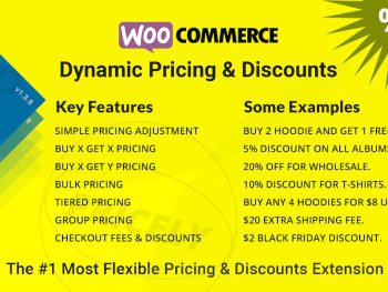 Dynamic Pricing & Discounts - WooCommerce WordPress Eklentisi