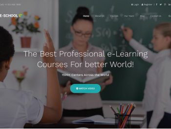 E-School - Learning and Courses HTML5 Template Yazı Tipi