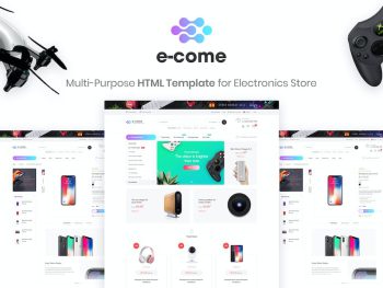 E-come | Electronics Store HTML Template Yazı Tipi