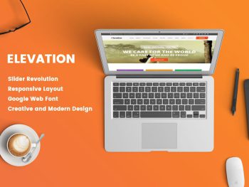 ELEVATION - Charity/Nonprofit/Fundraising Template Yazı Tipi