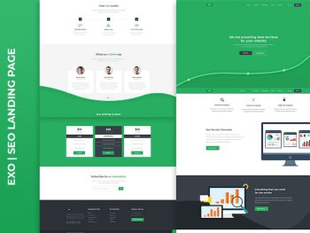 EXO | Seo Landing Page Yazı Tipi