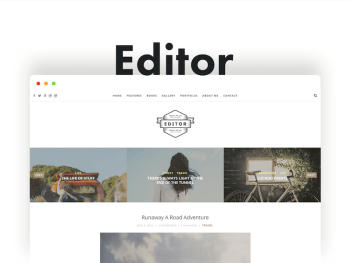 Editor Blog - HTML Blog Template for Bloggers Yazı Tipi