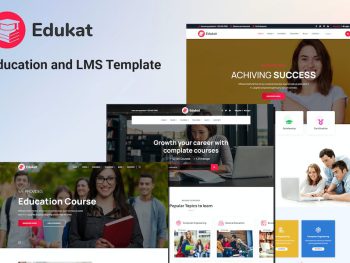 Edukat - Education and LMS Template Yazı Tipi