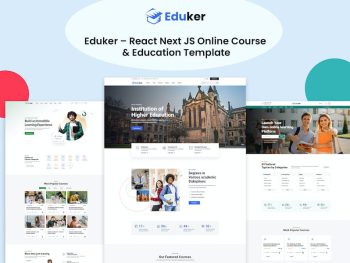 Eduker - React Next JSEducation Template Yazı Tipi