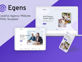 Egens - creative agency html template Yazı Tipi