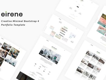 Eirene - Creative Minimal Bootstrap 4 Template Yazı Tipi