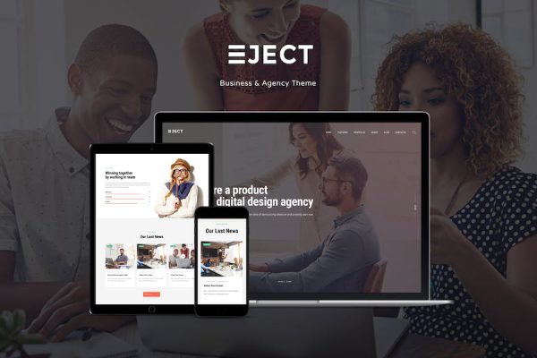 Eject WordPress Teması