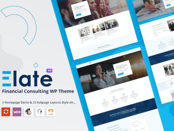 Elate - Financial Consulting WordPress Teması