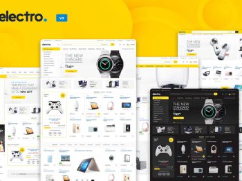 Electro Electronics Store WooCommerce Theme WordPress Teması