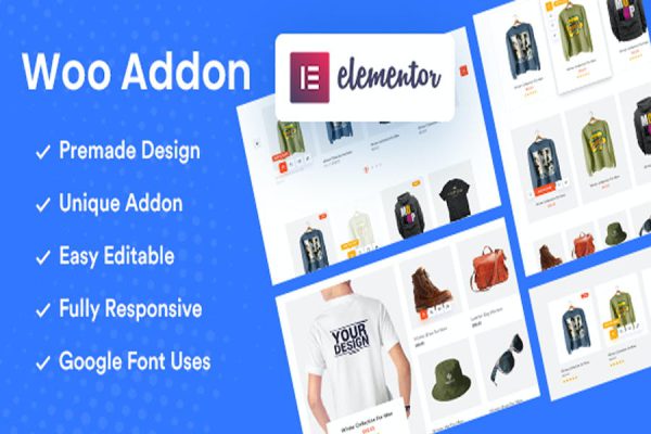 Elementor Addon For WooCommerce Product ecommerce WordPress Eklentisi