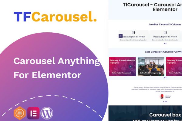 Elementor Carousel - Create slider with any addon