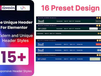 Elementor Header Addon For WordPress WordPress Eklentisi