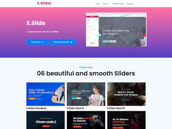 Elementor Slider Addons - Widget WordPress Eklentisi