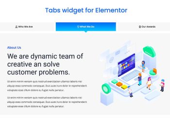 Elementor Tabs addon