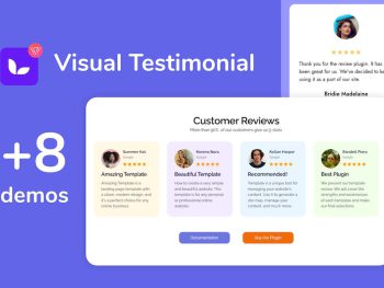 Elementor Visual Testimonial Addon WordPress Eklentisi