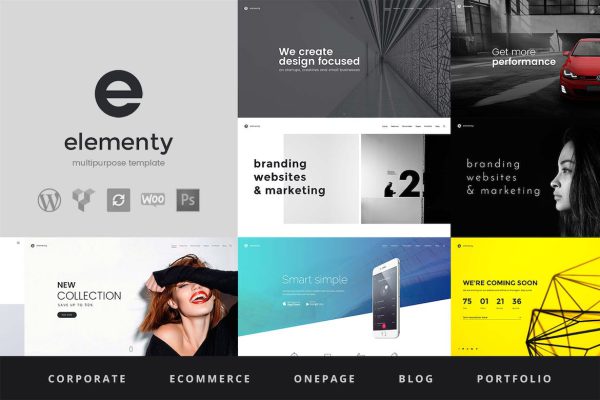 Elementy - Multipurpose WordPress Teması