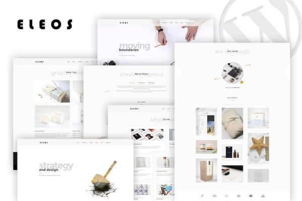 Eleos - One-Page Creative WordPress Teması