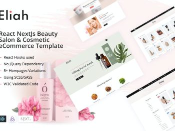 Eliah - React NextJs Beauty & Cosmetic eCommerce Yazı Tipi