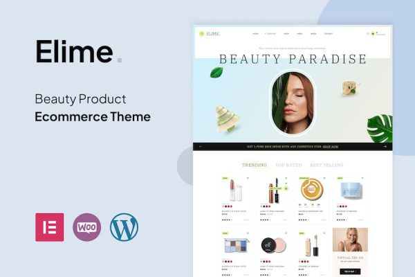 Elime - Multipurpose Cosmetics & Fashion WordPress Teması