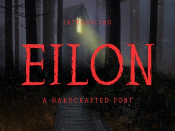 Elion Handcrafted Font Yazı Tipi