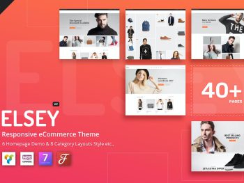 Elsey - Responsive eCommerce Theme WordPress Teması