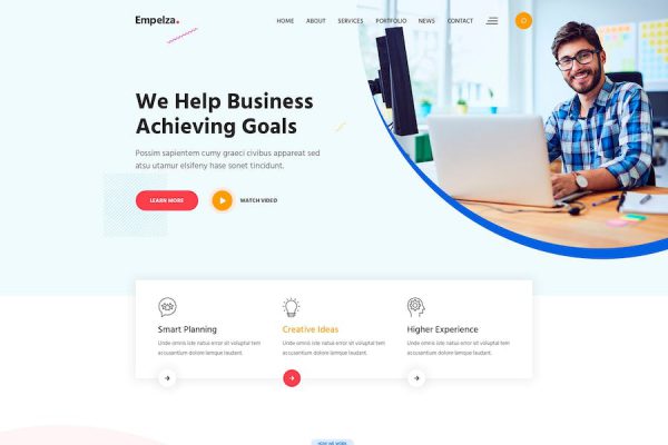 Empelza - Creative Agency Theme WordPress Teması