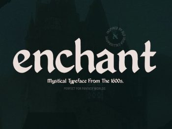 Enchant - Mystical 1600s Typeface Yazı Tipi