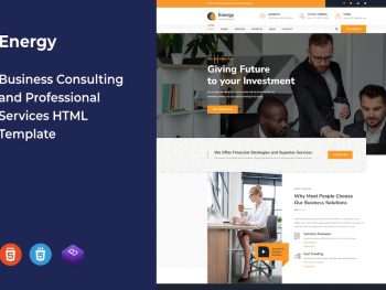 Energy - Business Consulting HTML Template Yazı Tipi