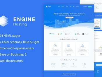 Engine Hosting - HTML Template Yazı Tipi