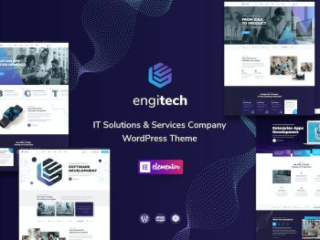 Engitech - IT Solutions & Services WordPress Teması