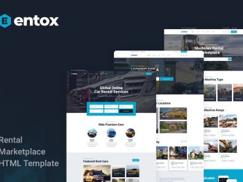 Entox - Rental Marketplace HTML Template Yazı Tipi
