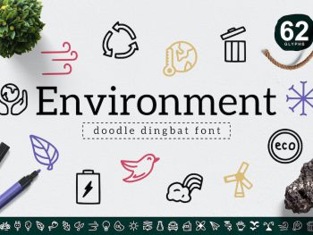 Environment Dingbat Yazı Tipi