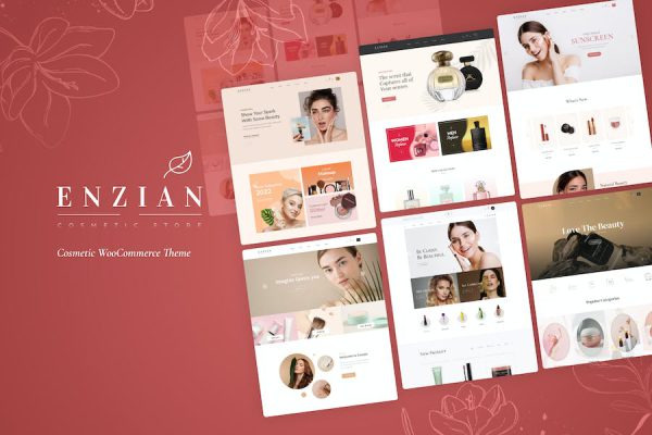 Enzian - Beauty & Cosmetic WooCommerce Theme WordPress Teması