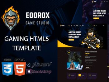 Eoorox - Gaming and eSports HTML5 Template Yazı Tipi