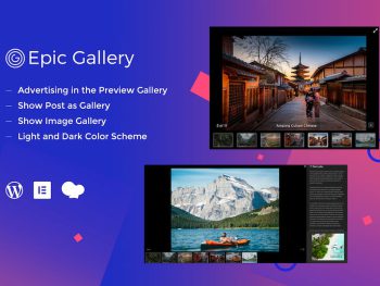 Epic Zoom Gallery Addons for Elementor & WPBakery WordPress Eklentisi