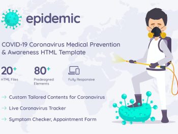 Epimed Coronavirus HTML Template Yazı Tipi
