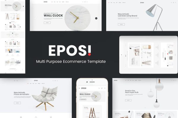 Eposi - Minimal Theme for WooCommerce WordPress Teması