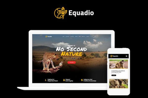 Equadio WordPress Teması