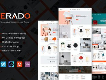 Erado - unique design WordPress Teması
