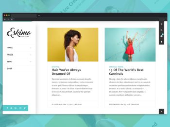 Eskimo - Minimal Personal HTML Blog Template Yazı Tipi