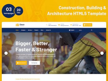 Eteon - Construction and Building HTML5 Template Yazı Tipi