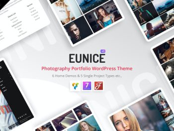 Eunice - Photography Portfolio WordPress Teması