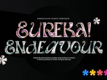 Eureka Serif Display Font Yazı Tipi