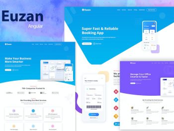 Euzan - Angular Multipurpose Landing Page Template Yazı Tipi