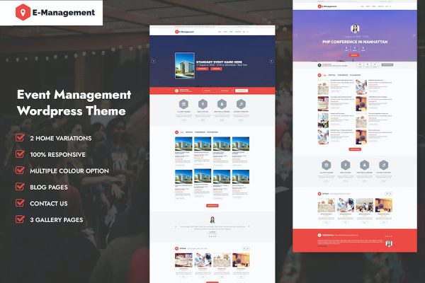 Event Management WordPress Teması